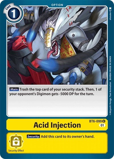 Acid Injection (Double Diamond) Near Mint - Nick Nack's Full Frontal Attack