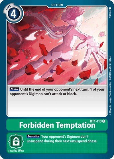 Forbidden Temptation (Release Special Booster) Near Mint - Nick Nack's Full Frontal Attack