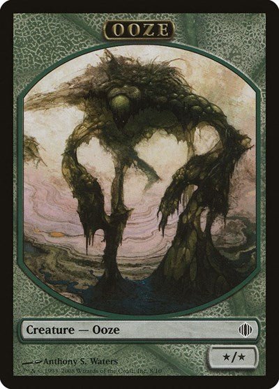 Ooze Token (Shards of Alara) Near Mint - Nick Nack's Full Frontal Attack
