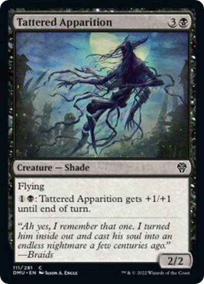 Tattered Apparition (Dominaria United) Near Mint - Nick Nack's Full Frontal Attack