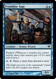 Frontline Sage (Conflux) Light Play - Nick Nack's Full Frontal Attack
