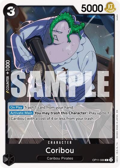 Coribou (A Fist of Divine Speed) Near Mint - Nick Nack's Full Frontal Attack