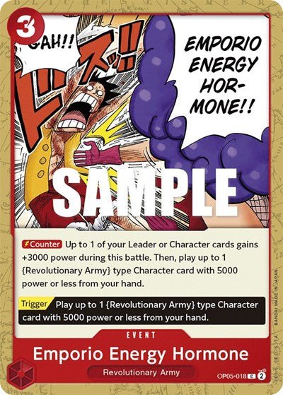 Emporio Energy Hormone (Awakening of the New Era) Near Mint - Nick Nack's Full Frontal Attack