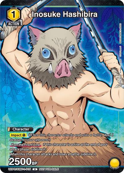 Inosuke Hashibira (Union Arena Promotion Cards) Near Mint - Nick Nack's Full Frontal Attack