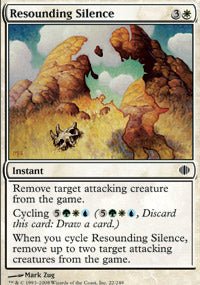Resounding Silence (Shards of Alara) Near Mint - Nick Nack's Full Frontal Attack