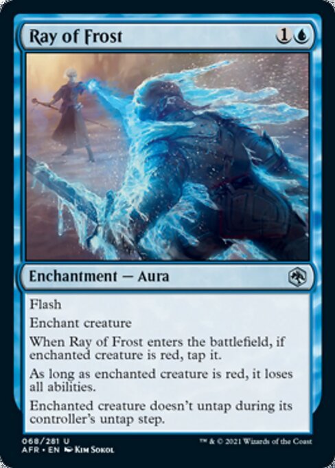 Ray of Frost (Adventures in the Forgotten Realms) Near Mint - Nick Nack's Full Frontal Attack