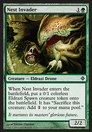 Nest Invader (Rise of the Eldrazi) Light Play