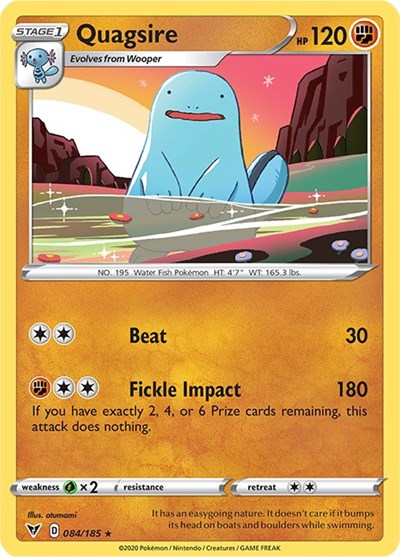 Quagsire (SWSH04: Vivid Voltage) Near Mint