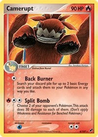 Camerupt - 4/107 (EX Deoxys) (Deck Exclusives) Near Mint