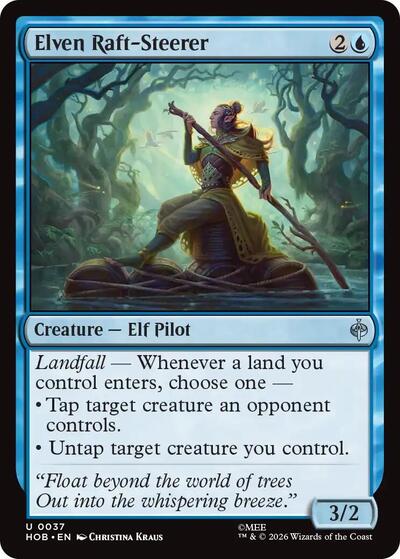 Elven Raft-Steerer (The Hobbit) Near Mint