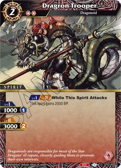 Dragron Trooper (Starter Deck 01: Dragon Onslaught) Near Mint - Nick Nack's Full Frontal Attack