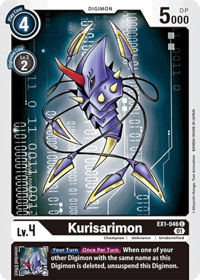 Kurisarimon (Classic Collection) Near Mint