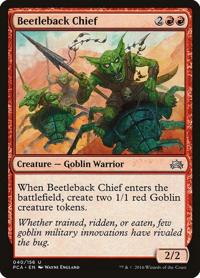 Beetleback Chief (Planechase Anthology) Near Mint