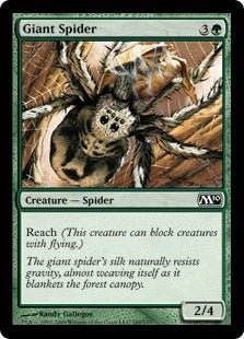 Giant Spider (Magic 2010 Core Set) Near Mint - Nick Nack's Full Frontal Attack