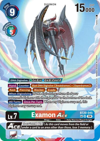 Examon ACE (Textured) (Release Special Booster 2.5) Damaged / Poor Foil