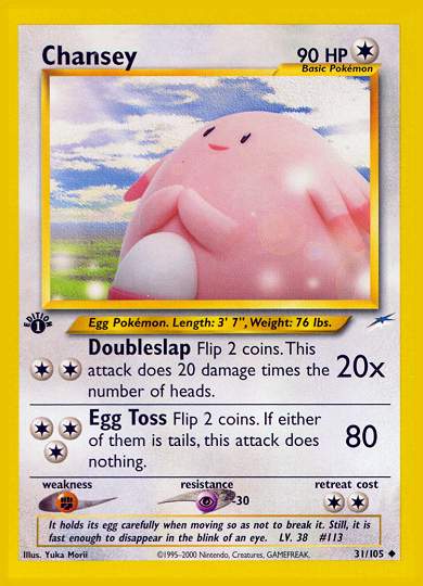 Chansey (Neo Destiny) Light Play Unlimited