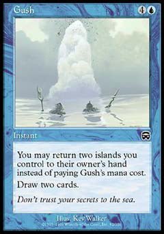 Gush (Mercadian Masques) Light Play - Nick Nack's Full Frontal Attack