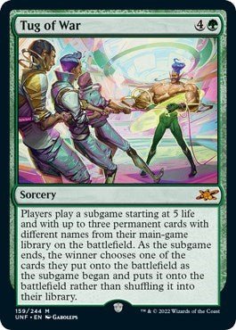 Tug of War (Unfinity) Near Mint - Nick Nack's Full Frontal Attack