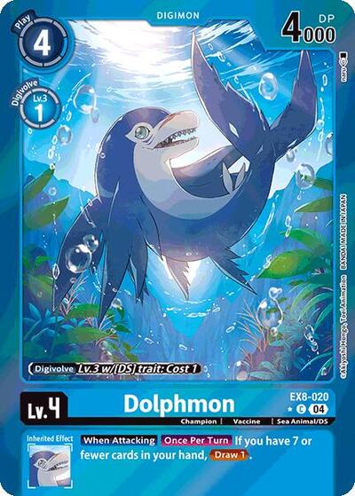 Dolphmon (Limited Foil) (Chain of Liberation) Near Mint Foil