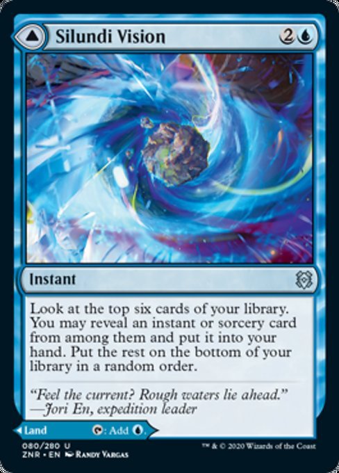 Silundi Vision Silundi Isle (Zendikar Rising) Near Mint - Nick Nack's Full Frontal Attack