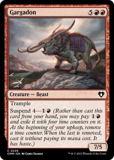 Gargadon (Commander Masters) Near Mint - Nick Nack's Full Frontal Attack