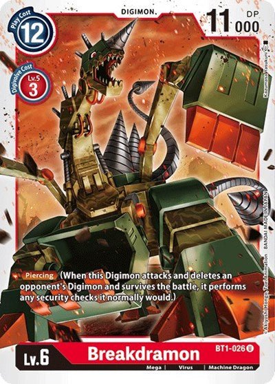 Breakdramon (Release Special Booster) Near Mint - Nick Nack's Full Frontal Attack