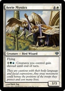 Aerie Mystics (Conflux) Light Play - Nick Nack's Full Frontal Attack