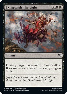 Extinguish the Light (Dominaria United) Near Mint - Nick Nack's Full Frontal Attack