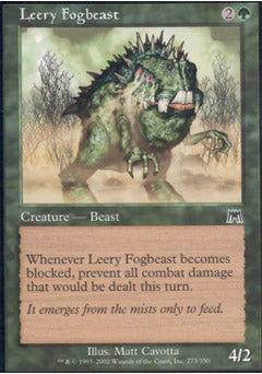 Leery Fogbeast (Onslaught) Medium Play