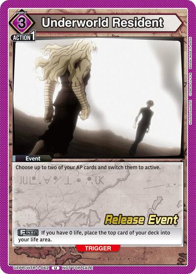 Underworld Resident (Hunter x Hunter Release Event Cards) Near Mint