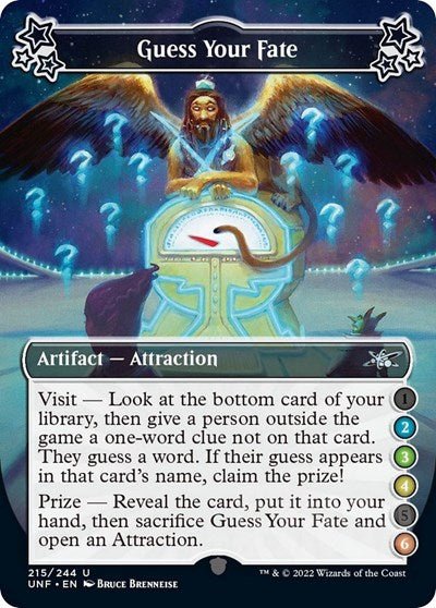 Guess Your Fate (2-3-4-6) (Unfinity) Near Mint - Nick Nack's Full Frontal Attack