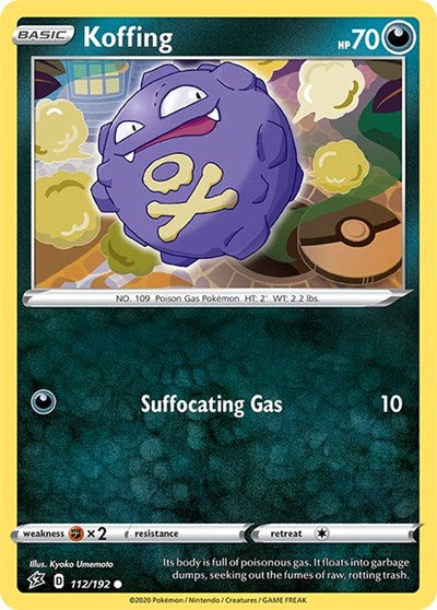 Koffing (SWSH02: Rebel Clash) Near Mint