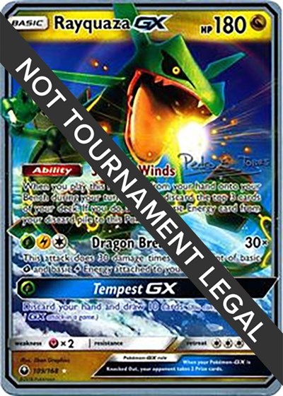Rayquaza GX - 2018 (Pedro Eugenio Torres) (World Championship Decks) Near Mint