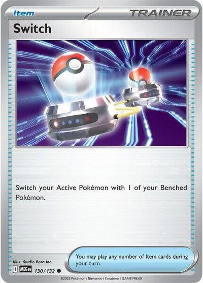 Switch (ME01: Mega Evolution) Near Mint - Nick Nack's Full Frontal Attack