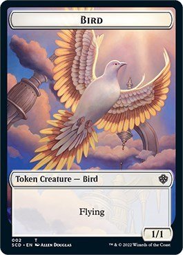Bird / Faerie Double-sided Token (Commander 2022 Starter Decks) Near Mint - Nick Nack's Full Frontal Attack