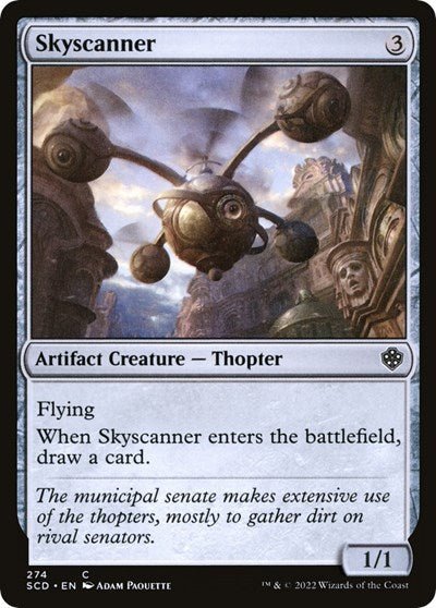 Skyscanner (Commander 2022 Starter Decks) Near Mint - Nick Nack's Full Frontal Attack