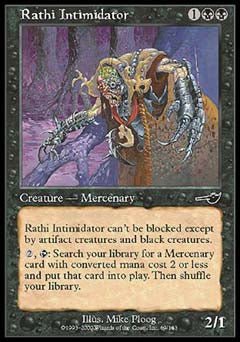 Rathi Intimidator (Nemesis) Near Mint - Nick Nack's Full Frontal Attack