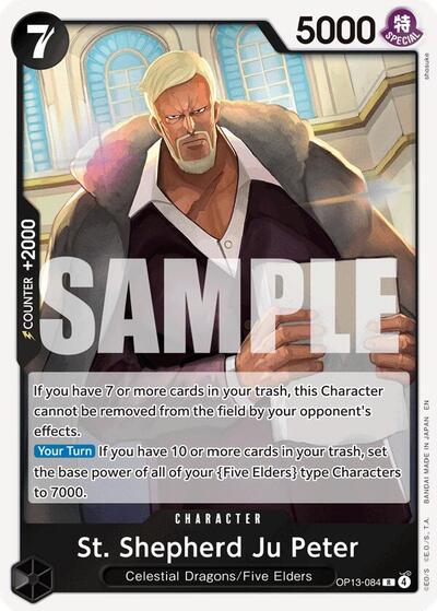 St. Shepherd Ju Peter (Carrying On His Will) Near Mint Foil - Nick Nack's Full Frontal Attack