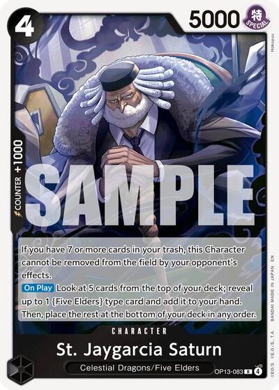 St. Jaygarcia Saturn (Carrying On His Will) Near Mint Foil - Nick Nack's Full Frontal Attack