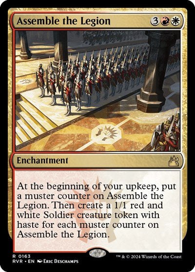 Assemble the Legion (Ravnica Remastered) Near Mint Foil