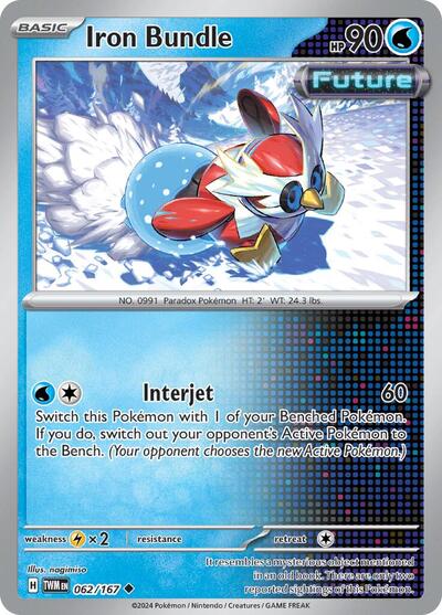Iron Bundle (SV06: Twilight Masquerade) Near Mint Reverse Holofoil - Nick Nack's Full Frontal Attack