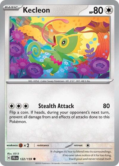 Kecleon (SV09: Journey Together) Near Mint - Nick Nack's Full Frontal Attack