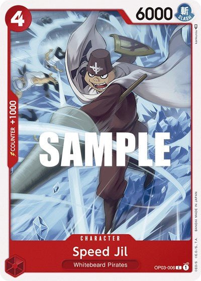 Speed Jil (Pillars of Strength) Near Mint - Nick Nack's Full Frontal Attack