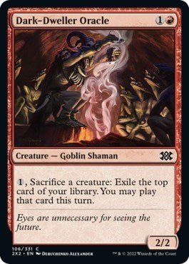 Dark-Dweller Oracle (Double Masters 2022) Near Mint Foil - Nick Nack's Full Frontal Attack