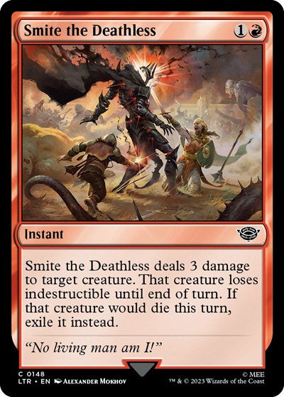 Smite the Deathless (Universes Beyond: The Lord of the Rings: Tales of Middle-earth) Near Mint - Nick Nack's Full Frontal Attack