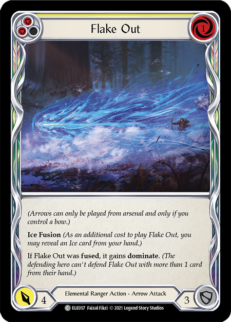 Flake Out (Yellow) (Tales of Aria) Near Mint Unlimited