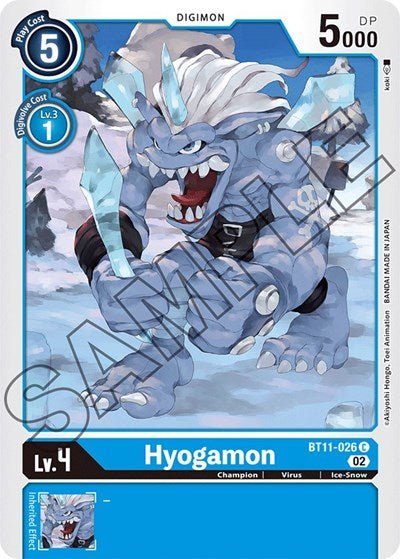 Hyogamon (Dimensional Phase) Near Mint - Nick Nack's Full Frontal Attack