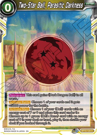 Two-Star Ball, Parasitic Darkness (Rise of the Unison Warrior) Near Mint - Nick Nack's Full Frontal Attack