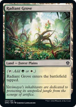 Radiant Grove (Dominaria United) Near Mint - Nick Nack's Full Frontal Attack