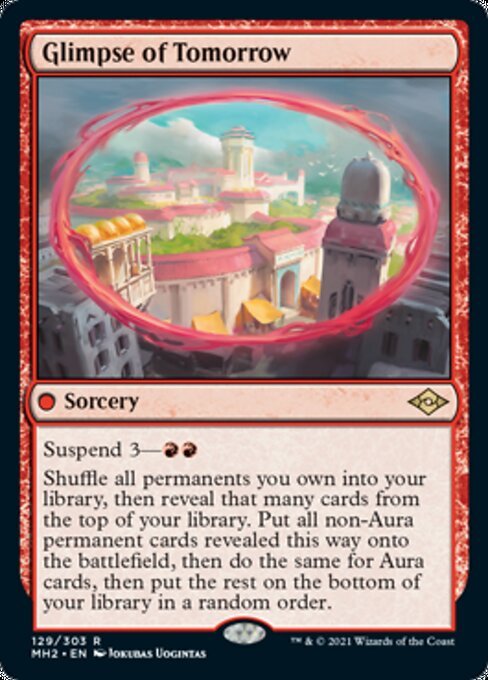 Glimpse of Tomorrow (Modern Horizons 2) Near Mint - Nick Nack's Full Frontal Attack